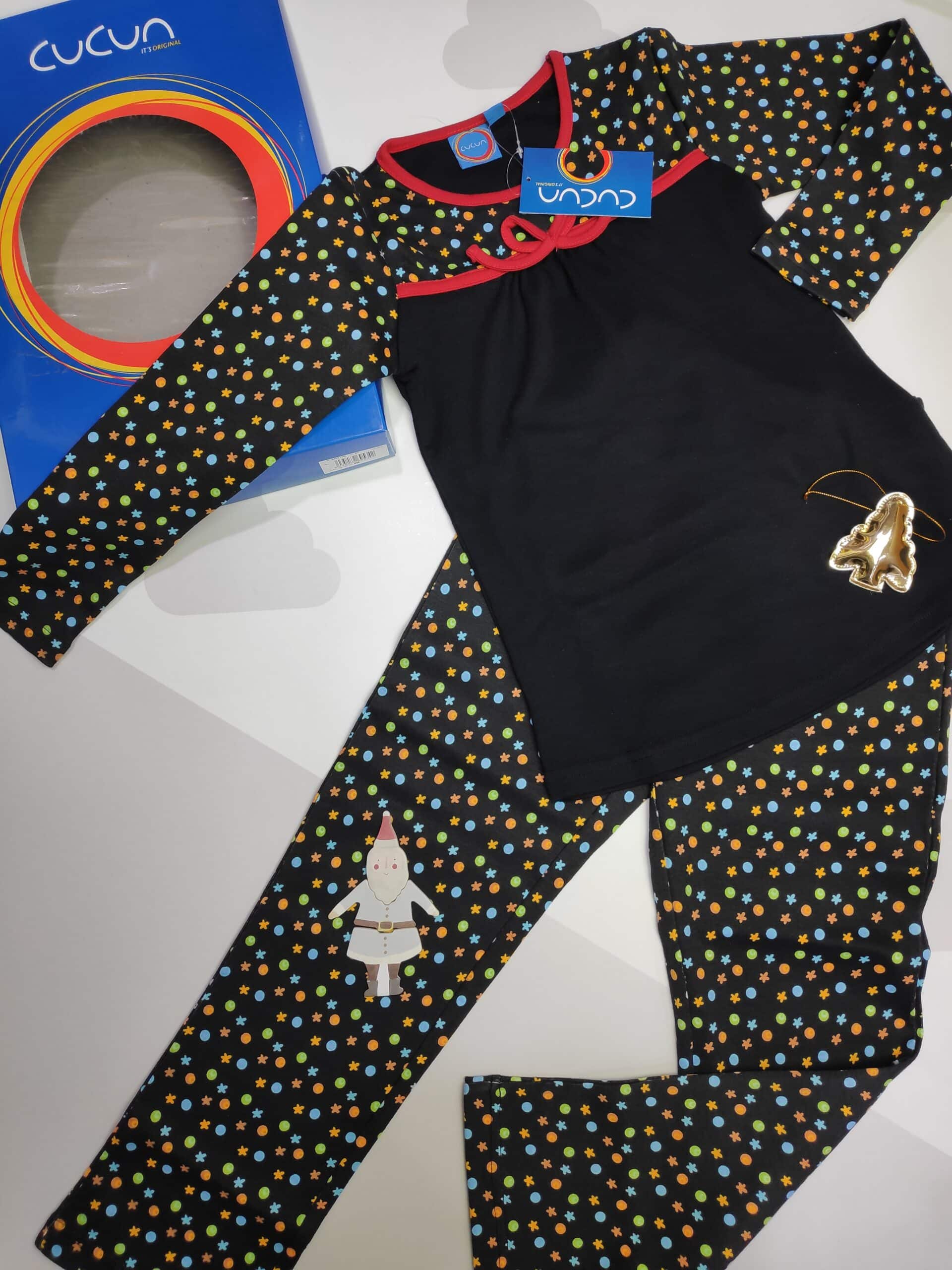 PIJAMA NIÑA CHICA ROJATEX CUCUN 7506 ALGODON