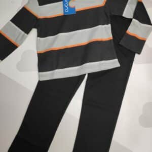 PIJAMA CHICO NIÑO ROJATEX CUCUN 3106 ALGODON MANGA LARGA