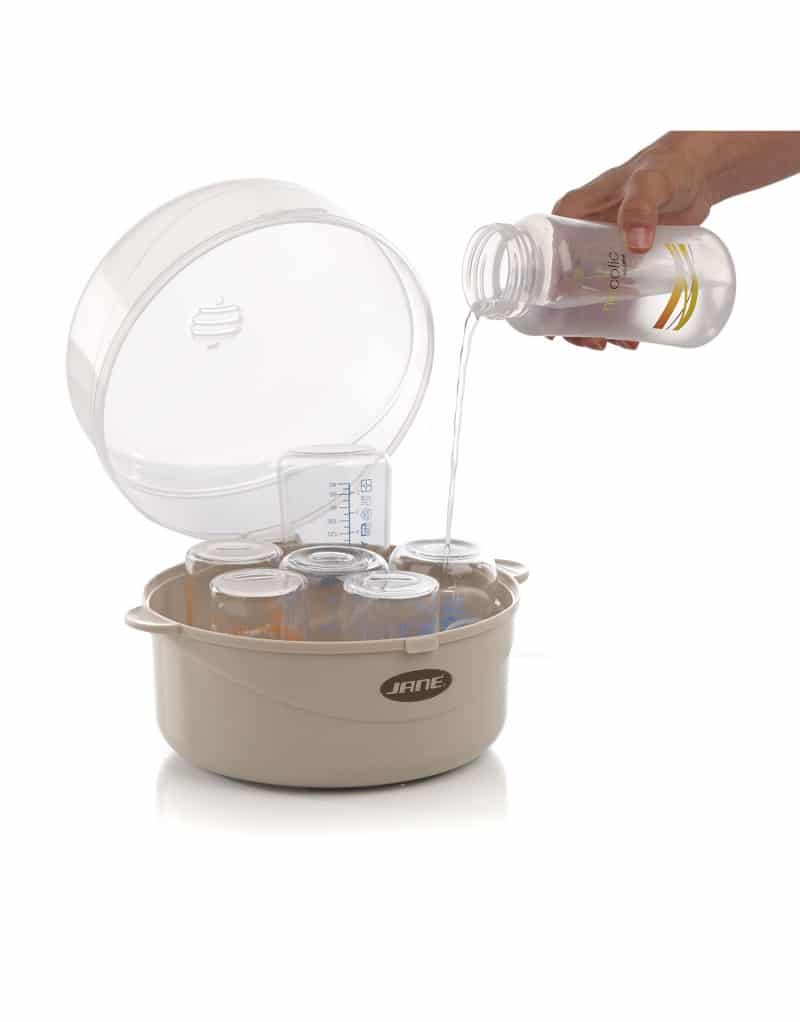 ESTERILIZADOR MICROONDAS DE BIBERONES CHUPETES Y MAS DE JANE ECONOMICO FACIL MANTENIMIENTO 70144