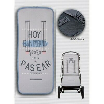 COLCHONETA FUNDA SILLITA DE PASEO UNIVERSAL GAMBERRITOS CARRO 10237 GRIS