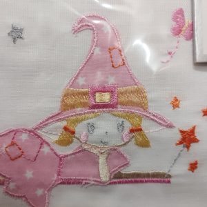 Juego de sabanas cuna estandart 60 x 120 tres piezas triptico algodon Gamberritos 10532 Rosa