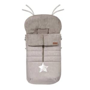 .Saco para carrito y silla paseo ligera Nest de JANE calentito color T80 topo horizons 080482