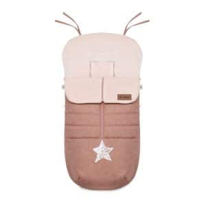 saco-para-carrito-nest U09 JANE .Saco para carrito y silla paseo ligera Nest de JANE calentito color U 09 Pale rosa 080482