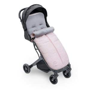 .SACO silla de Paseo y Carro UNIVERSAL ESTAMPADO VICHY Rosa Interbaby  10086_02