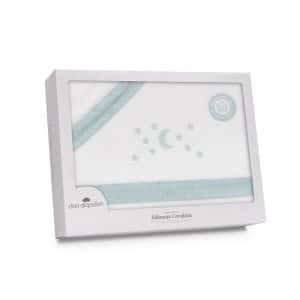 . Triptico sabanas CUNA invierno calentito Coralina  Don ALGODON Luna Estrellas  BCOVERDE D30001-13